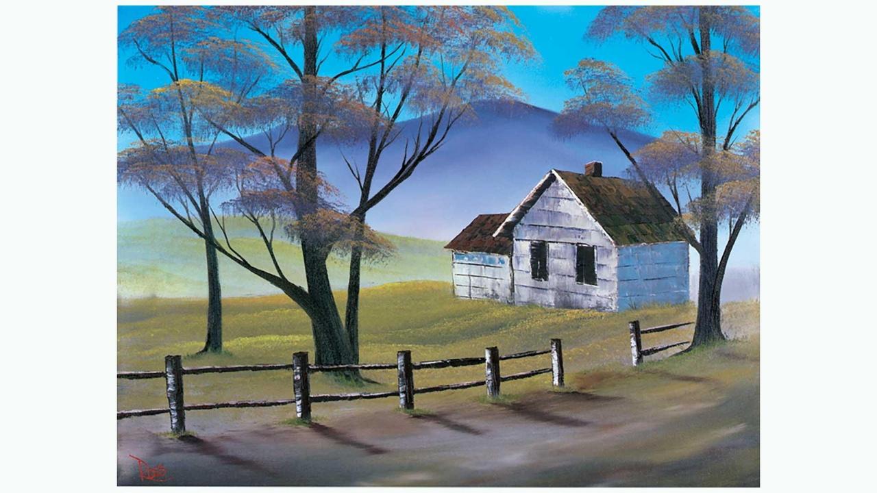 The Best of the Joy of Painting Little House by the Road airing Fri, Sep 25 10:30 am