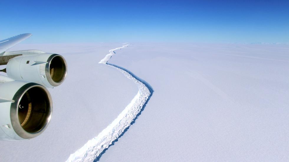 One of the biggest icebergs ever just broke off Antarctica image