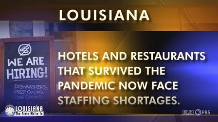 Video thumbnail: Louisiana: The State We're In Rescue Plan, Restaurants, Capital Roundup, Vaccine Struggles