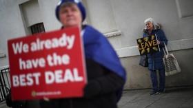 Video thumbnail: PBS NewsHour Parliament wants to delay Brexit, as May vows 3rd deal vote