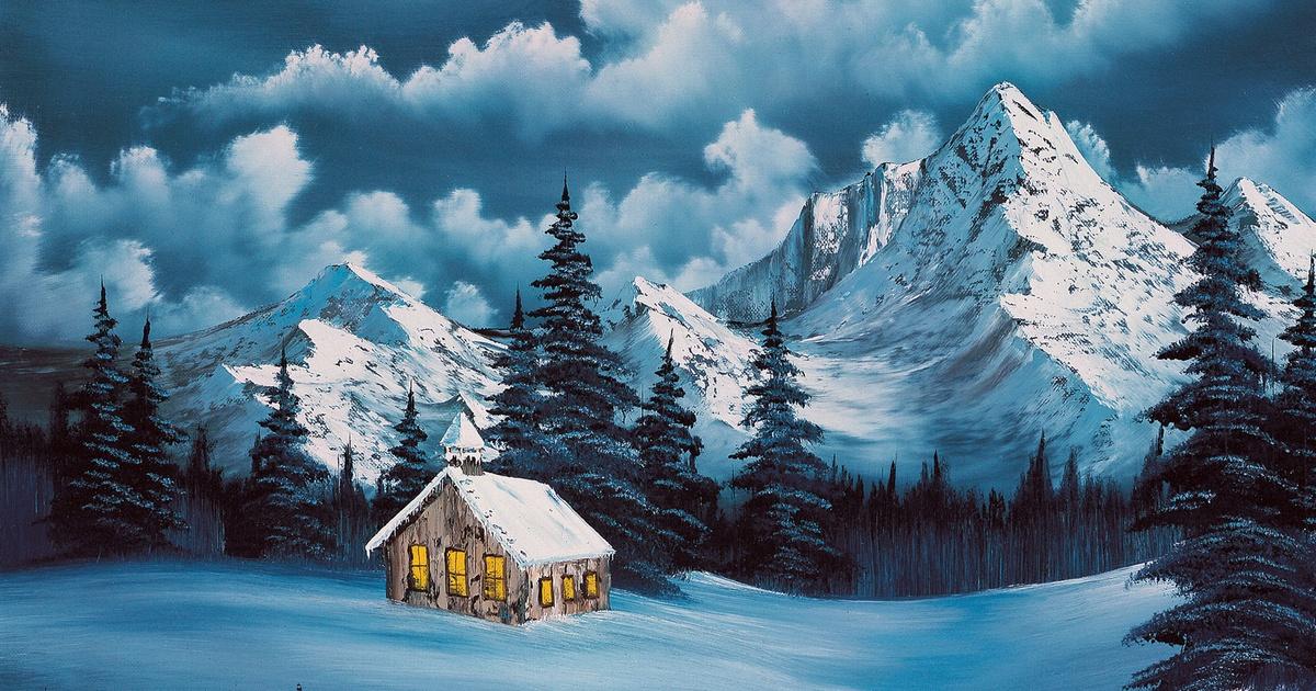 The Best of the Joy of Painting with Bob Ross Christmas Eve Snow