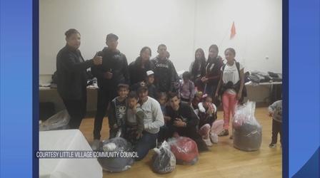 Video thumbnail: Chicago Tonight: Latino Voices Buses of Migrants Continue to Arrive in Chicago from Texas