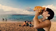Escambrón, Playa