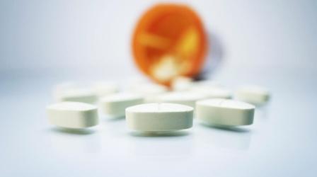 Video thumbnail: PBS NewsHour News Wrap: Purdue Pharma files for bankruptcy protection
