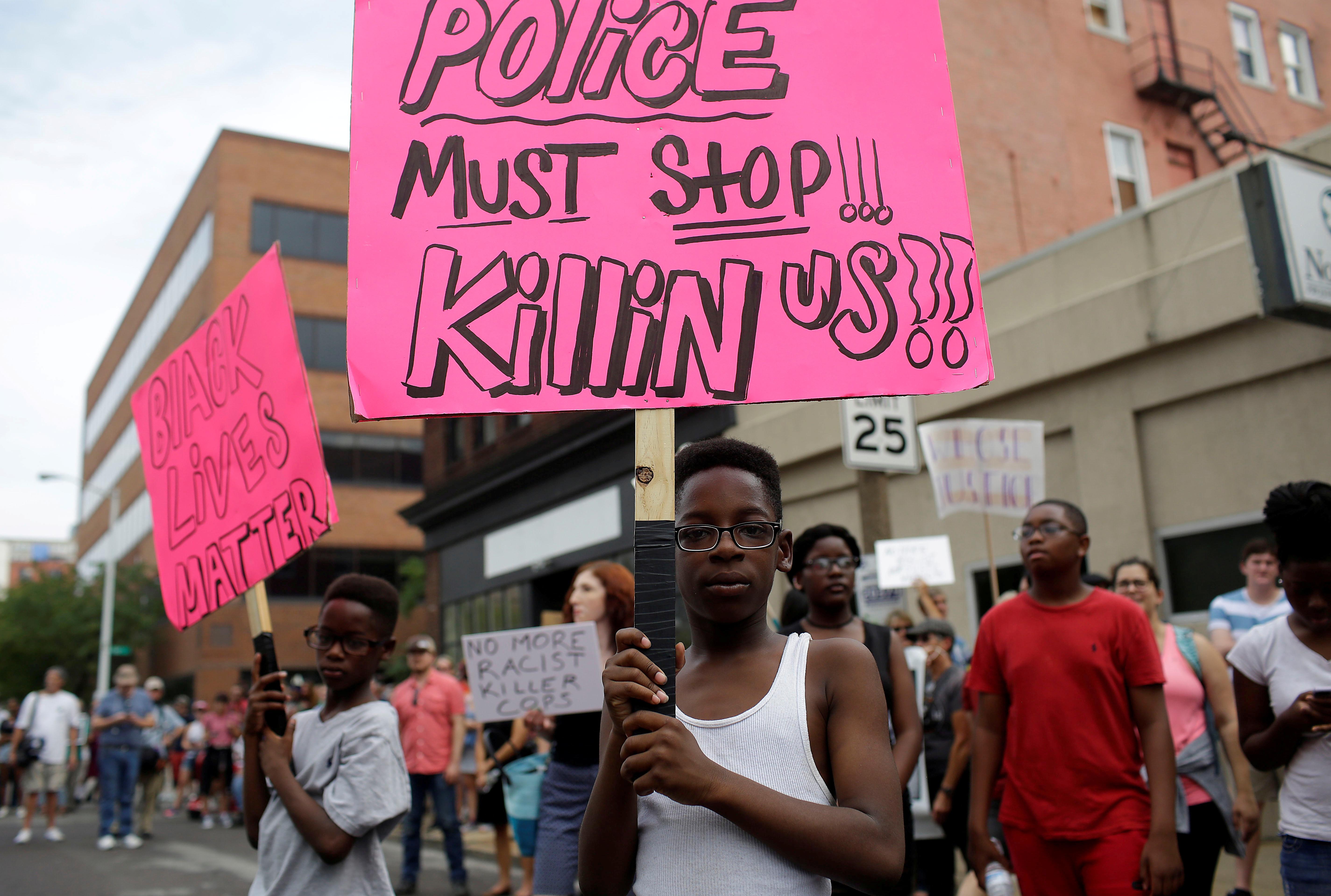 Outrage over police shootings boils over again in St. Louis