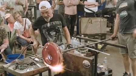 Video thumbnail: Broad and High Italian Glassblower Davide Salvadore