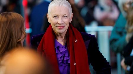Video thumbnail: PBS NewsHour Annie Lennox on her success in music, dedication to activism