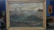 Appraisal: Palmer Hayden Painting, ca. 1940