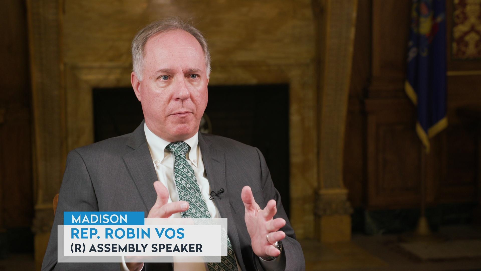 Speaker Robin Vos on courts and Wisconsin’s budget process