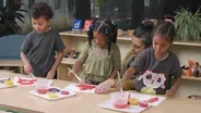 TRANSFORMING PRIMARY COLORS INTO SECONDARY COLORS