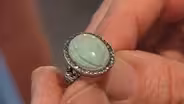 Appraisal: Scarab Vinaigrette Ring, ca. 1880