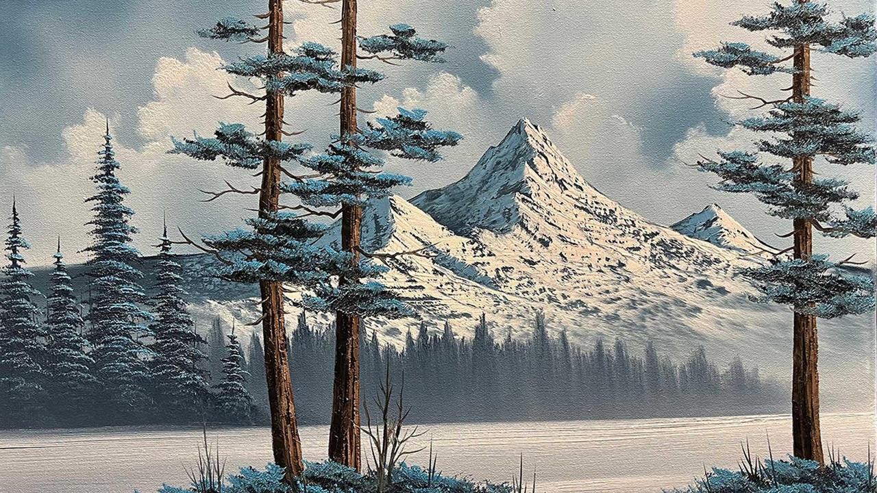 Joy of Painting With Nicholas Hankins: Bob Ross' Unfinished Season Winter Among the Pines airing Wed, Apr 8 6:30 am