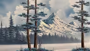 Winter Among the Pines