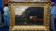 Appraisal: Peter Moran Painting, ca. 1880
