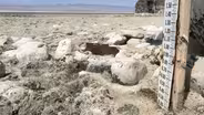 Lake Abert Dries Up