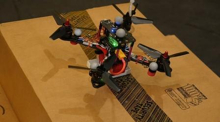 Video thumbnail: SciTech Now Self-Thinking Drones