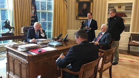 Video thumbnail: Washington Week President Trump breaks with Steve Bannon over tell-all book
