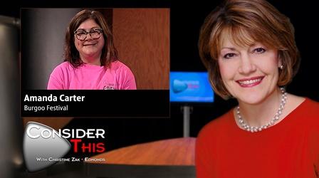 Video thumbnail: Consider This with Christine Zak Edmonds S03 E12: Amanda Carter | Burgoo Festival