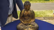 Appraisal: Early 18th C. Japanese Gilt-wood Buddha