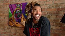 Video thumbnail: Chicago Tonight Chicago Artist Edo Wants to Light Up the World With Color