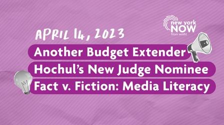 Video thumbnail: New York NOW Gov. Hochul's Chief Judge Nominee, Budget, Media Literacy