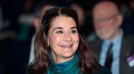 Video thumbnail: PBS NewsHour Melinda Gates on her mission to 'lift up women' worldwide