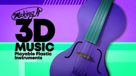 Video thumbnail: Making It Case grads print violins from plastic as 3D Music