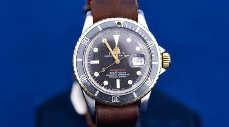 Video thumbnail: Antiques Roadshow Appraisal: Converted Rolex Red Submariner, ca. 1974
