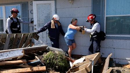 Video thumbnail: PBS NewsHour Hundreds still unaccounted for after Hurricane Michael