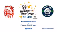 WCTE PBS Middle School Academic Bowl 2025  Ep3