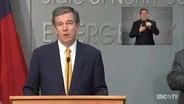 Coronavirus Briefing: NC Gov. Roy Cooper (05/04/20) ASL