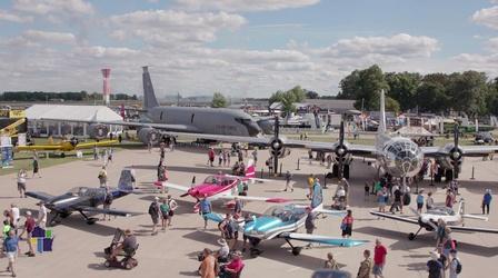 Video thumbnail: Wisconsin Life Angela Fitzgerald attends EAA AirVenture Oshkosh