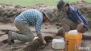 Teachers help archaeologists uncover the past