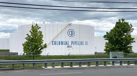 Video thumbnail: PBS NewsHour Exploring the implications of the Colonial Pipeline hack