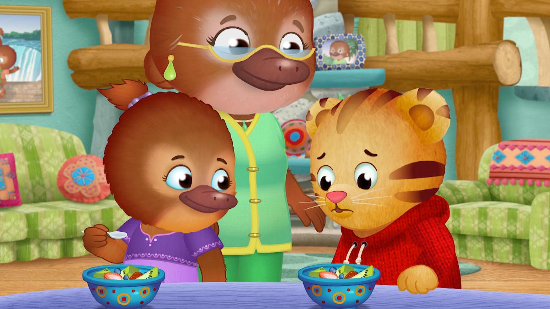 daniel tiger slippers