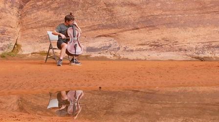 Video thumbnail: PBS NewsHour Moab Music Festival draws fans to Utah's ethereal desert