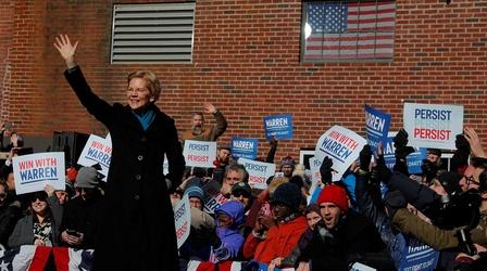 Video thumbnail: PBS NewsHour Where the Democratic candidates stand in the race to 2020