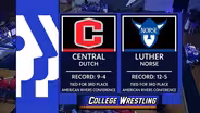 Central College vs Luther College (Men)
