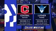 Central College vs Luther College (Men)