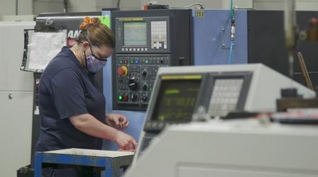 Video thumbnail: PBS NewsHour How the COVID-19 pandemic is accelerating workforce training