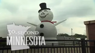 30-Second Minnesota: Stucco Snowman