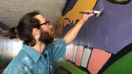 Video thumbnail: Arts District Tunnel of Color