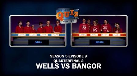 Video thumbnail: High School Quiz Show: Maine Wells vs. Bangor