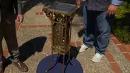 Appraisal: C. Parker Co. Artistic Bronze Table, ca. 1880