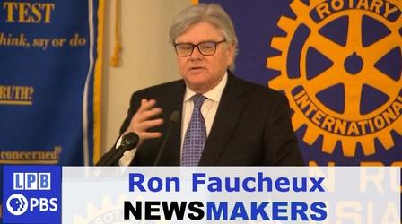 Video thumbnail: Newsmakers What the Polls Say | Ron Faucheux | 02/23/2022