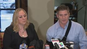Video thumbnail: Chicago Tonight Tiffany Van Dyke Speaks to Media After Reported Beating