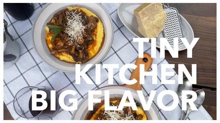 Video thumbnail: Lidia's Kitchen Tiny Kitchen, Big Flavor