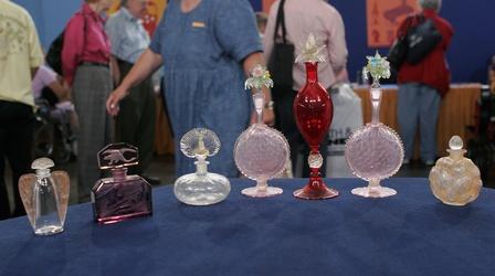 Video thumbnail: Antiques Roadshow Appraisal: Perfume Bottle & Collection, ca. 1930
