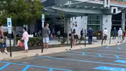 Families line up to visit loved ones in hospitals