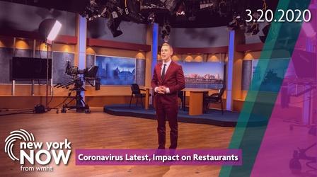 Video thumbnail: New York NOW Coronavirus Latest, Impact on Restaurants